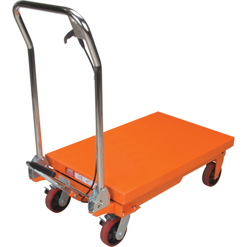 Table &eacute;l&eacute;vatrice &agrave; ciseaux hydraulique, 32" lo x 19-3/4" la, Acier, Capacit&eacute; 660 lb O-Max