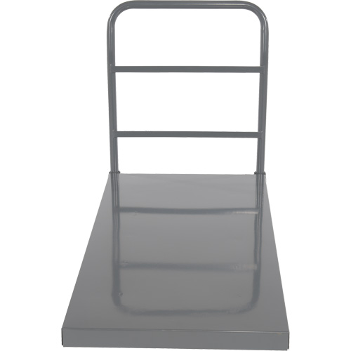 Platform Truck, 48" L x 24" W, 2000 lbs. Capacity, Rubber Casters O-Max