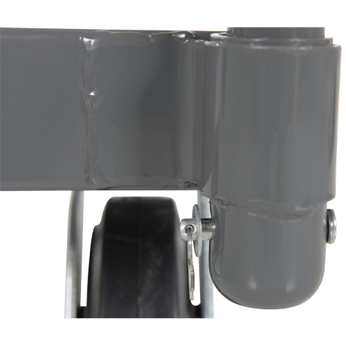 Platform Truck, 48" L x 24" W, 2000 lbs. Capacity, Rubber Casters O-Max