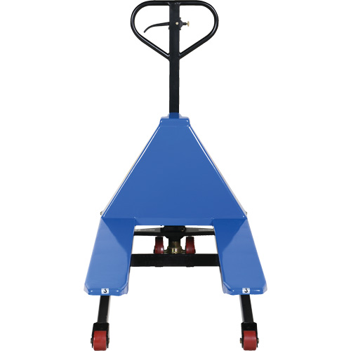 L&egrave;ve-palette hydraulique et manuel &agrave; ciseaux, 47" lo x 27" la, Acier, Capacit&eacute; de 2200 lb O-Max