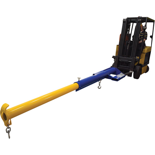 Grue t&eacute;lescopique pour chariot &eacute;l&eacute;vateur &agrave; fourche Economy Boom O-Max