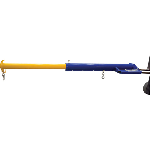 Grue t&eacute;lescopique pour chariot &eacute;l&eacute;vateur &agrave; fourche Economy Boom O-Max