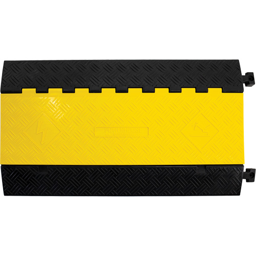 Protecteur de c&acirc;ble de s&eacute;rie moyenne Powerhouse, 5 canaux, 36" lo x 19,63" la x 2,25" h O-Max