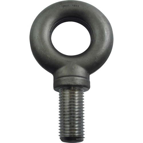 Alloy Steel Eye Bolt, 3-1/4" Dia., 4" L, 47600 lbs. (23.8 tons)/47600 lbs. Capacity O-Max
