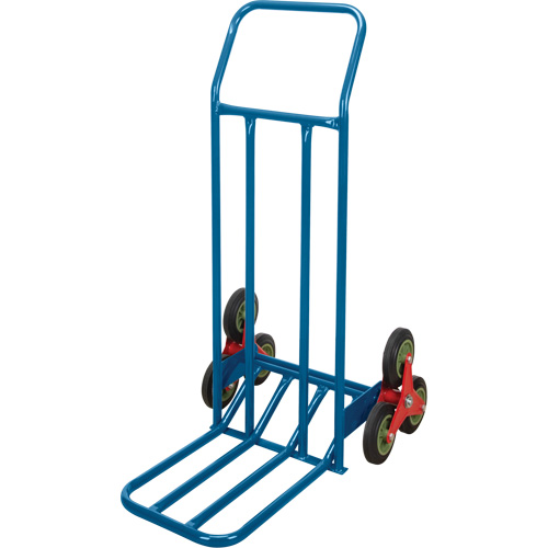 Stair Climbing Hand Truck, Steel Frame, 23-3/4" W x 45-5/8" H, 300 lbs. Capacity O-Max