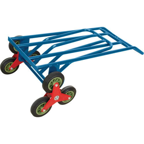 Stair Climbing Hand Truck, Steel Frame, 23-3/4" W x 45-5/8" H, 300 lbs. Capacity O-Max