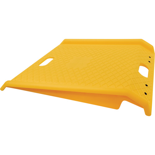 Portable Poly Hand Truck Curb Ramp, 1000 lbs. Capacity, 27" W x 27" L O-Max