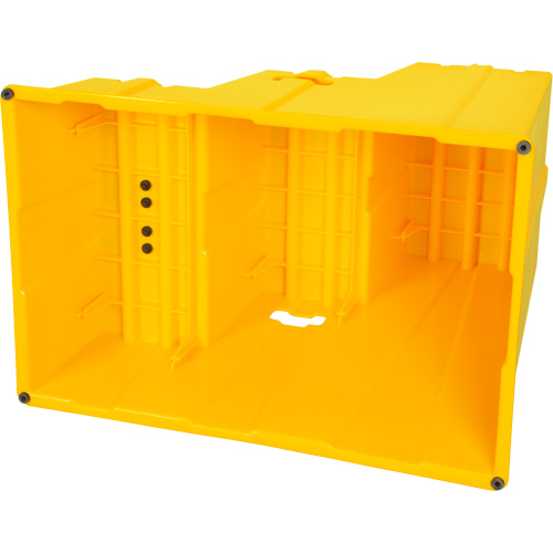 Industrial Step Stool, 3 Steps, 34-13/16" x 22-7/16" x 28-1/2" High O-Max