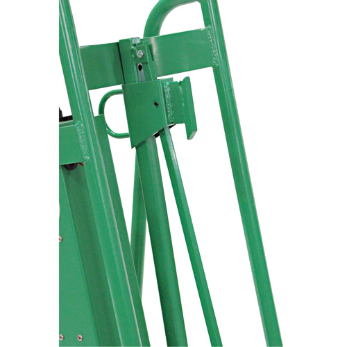 Powered Drum Hand Truck with Pneumatic Wheels O-Max