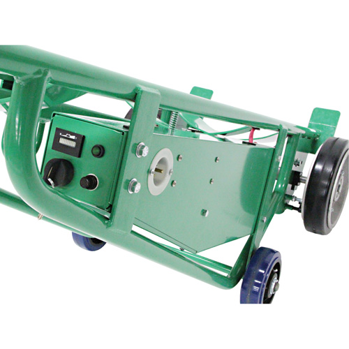 Powered Drum Hand Truck with Pneumatic Wheels O-Max