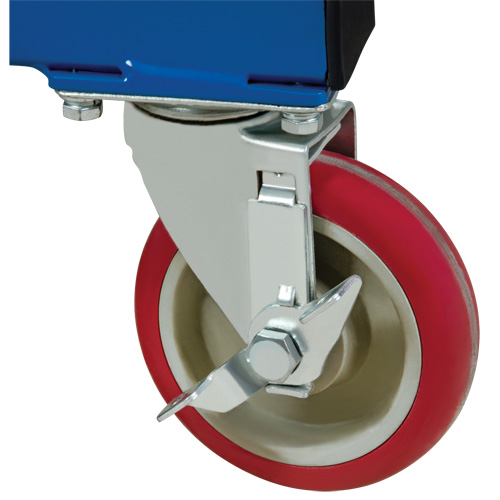 Table &eacute;l&eacute;vatrice manuelle &agrave; ciseaux, 37-3/8" lo x 23-5/8" la, Acier, Capacit&eacute; 660 lb O-Max