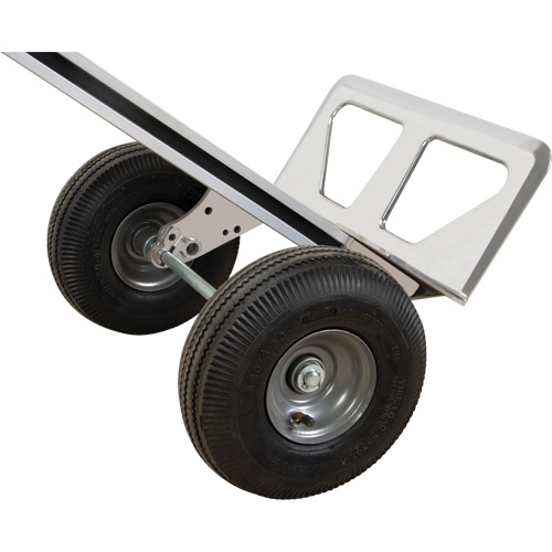 3-in-1 Convertible Hand Truck, Aluminum, 600 lbs. Capacity O-Max