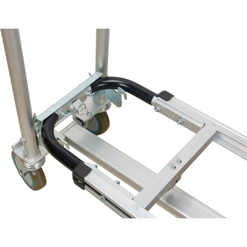 3-in-1 Convertible Hand Truck, Aluminum, 600 lbs. Capacity O-Max