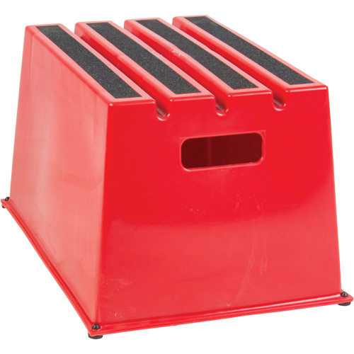 Industrial Step Stool, 20-7/8" x 12-3/16" x 12" High O-Max