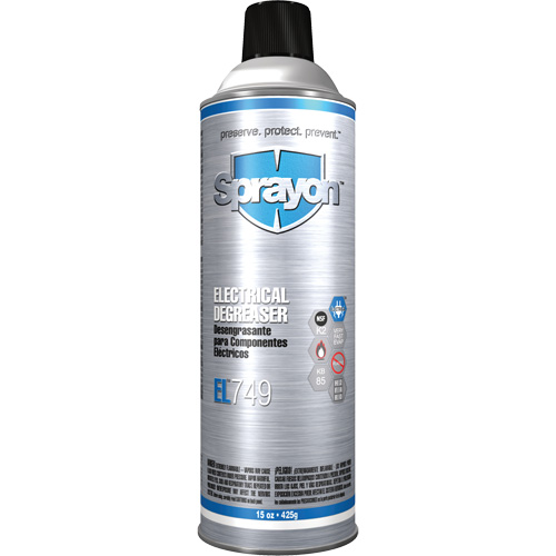 EL749 Electrical Degreaser, Aerosol Can O-Max