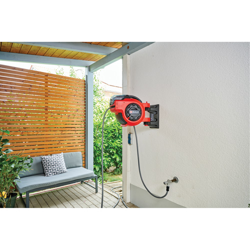 Cordless Water Hose Reel, 100' O-Max