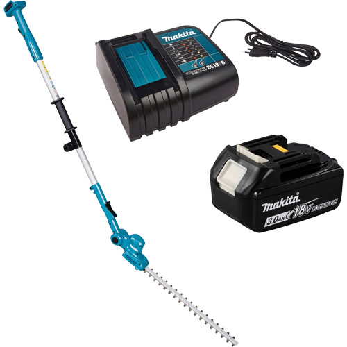 LXT Pole Hedge Trimmer Kit, 18", 18 V, Battery Powered O-Max