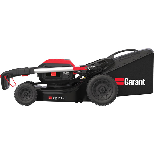 Premium 21" Electric Lawn Mower Kit, Push Walk-Behind, Battery Powered, 20" Cutting Width O-Max