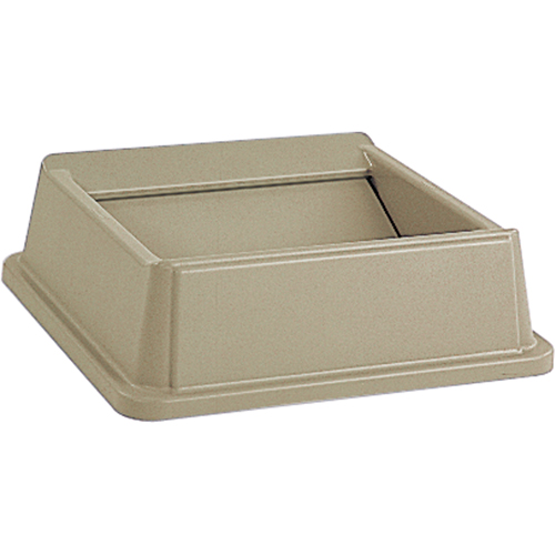Untouchable&reg; Containers, Swing Lid, Plastic/Polyethylene, Fits Container Size: 19-3/4"x 19-3/4" O-Max