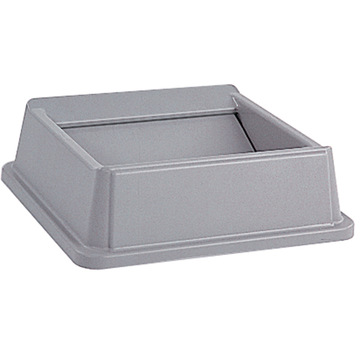 Untouchable&reg; Containers, Swing Lid, Plastic/Polyethylene, Fits Container Size: 19-3/4"x 19-3/4" O-Max