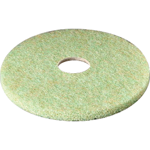 5000 Topline Pre-Burnish Pad, 17", Burnishing/Cleaning/Scrubbing, Brown/Green O-Max