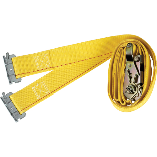 Logistic Straps, Ratchet, 2" W x 12' L, 1000 lbs. (454 kg) WLL O-Max