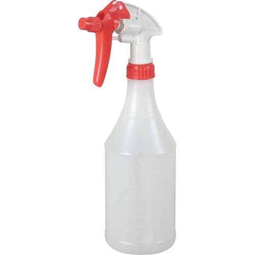 Round Spray Bottle with Trigger Sprayer, 24 oz. O-Max
