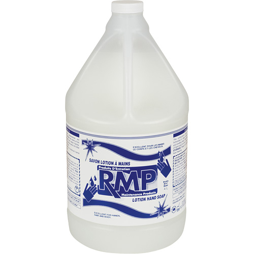 Perlux White Hand Soap, Liquid, 4 L, Scented O-Max