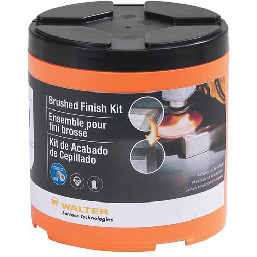 Trousse de finition bross&eacute;e pour surfaces planes O-Max