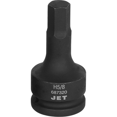 Impact Bit, Hex, 5/8" x 3/4" Drive O-Max