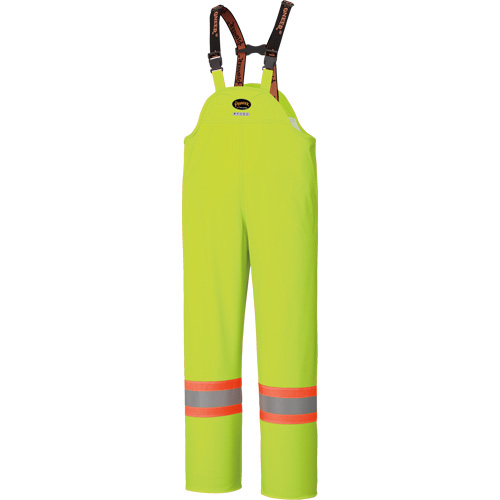 5895 Salopette FR imperm&eacute;able haute visibilit&eacute;, 2T-Grand, Jaune lime haute visibilit&eacute; O-Max