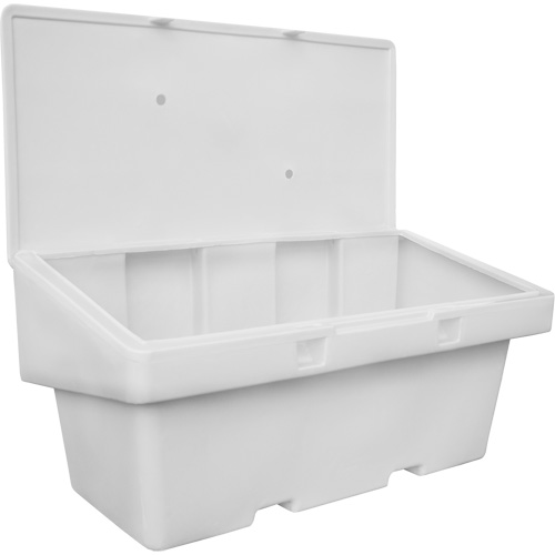 Salt Sand Container SOS, With Hasp, 72" x 36" x 36", 36 cu. Ft., Grey O-Max