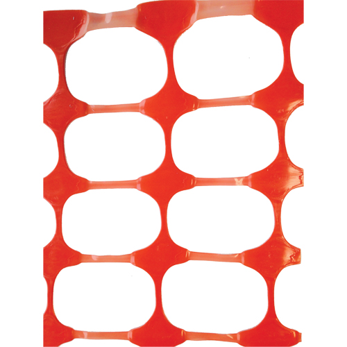 Cl&ocirc;ture &agrave; neige, 50' lo x 4' la, Orange O-Max