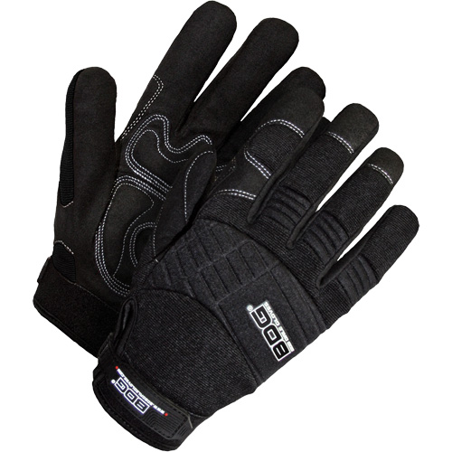 X-Site Heavy-Duty Performance Gloves with Padded Palms, Size Large, Synthetic Palm O-Max