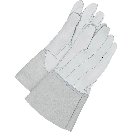 Gants de soudage &agrave; l'arc TIG Gander Brand, Cuir fleur de mouton, Taille Grand O-Max