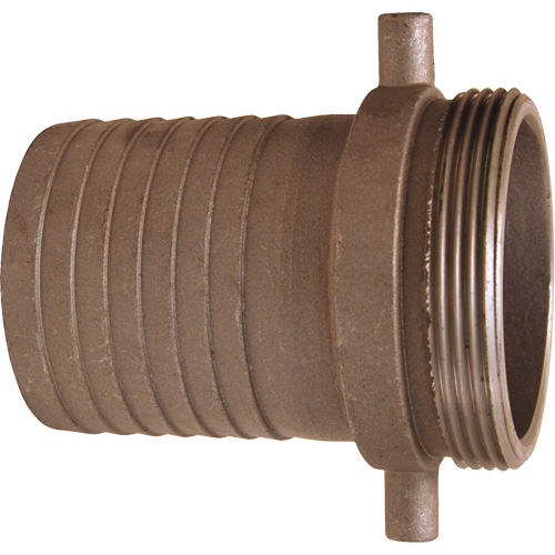 King Short Shank Suction Coupling, Aluminum, 1-1/2" O-Max