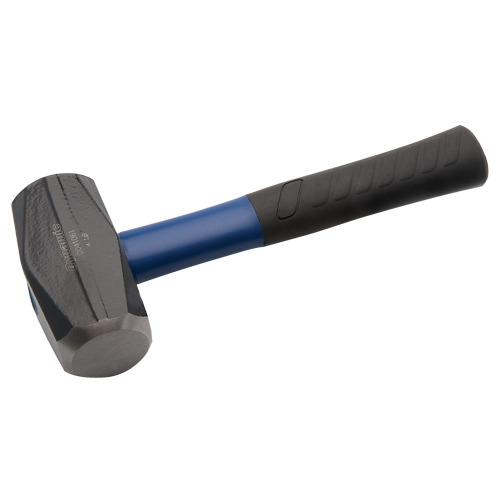 Massette, 4 lb, 10-3/4" lo, Prise en Fibre de verre O-Max