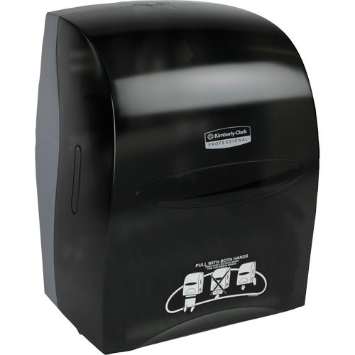 Sanitouch Hard Roll Towel Dispenser, Manual, 12.63" W x 10.2" D x 16.13" H O-Max