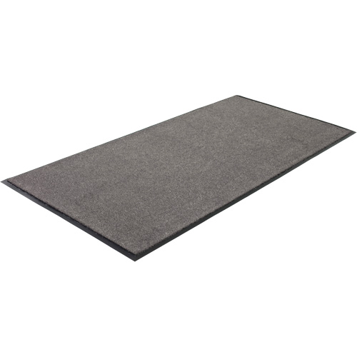 Poly-Tuft Matting, Wiper, 3' x 60' x 5/16", Charcoal O-Max