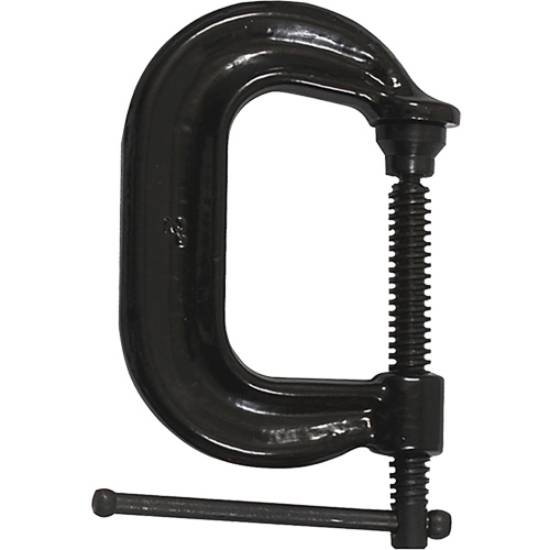 Serre-joint en C &agrave; gorge profonde pour service normal, Capacit&eacute; de 2" (51 mm), Profondeur de gorge de 2-1/8" (54 mm) O-Max