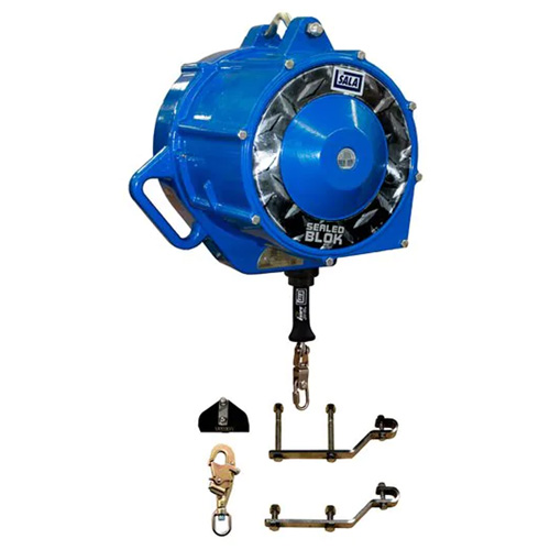 DBI-SALA&reg; Rollgliss Descender, 200' L, Stainless Steel Cable Lifeline O-Max