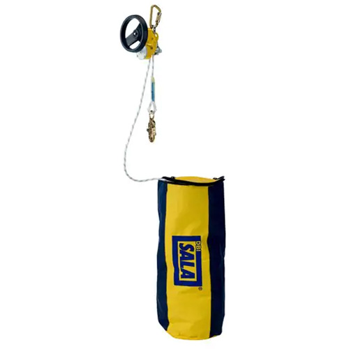 DBI-SALA&reg; Rollgliss R550 Rescue & Descent Device, 300' L, Kernmantle Lifeline O-Max