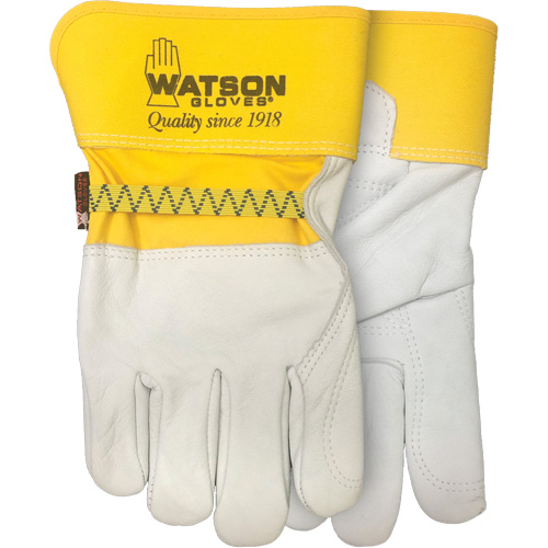 Double Trouble Gloves, One Size, Grain Cowhide Palm O-Max