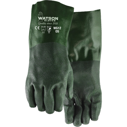 Gants enduits Dura Dip, 12" lo, PVC, Doublure en Jersey O-Max