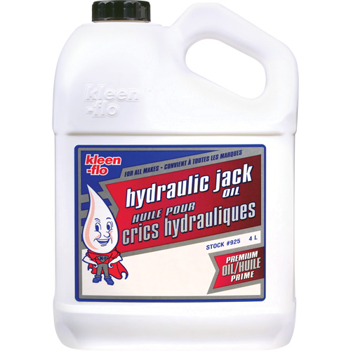 Huile hydraulique pour cric, 4 L, Cruche O-Max