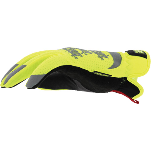Gants de travail FastFit &agrave; haute visibilit&eacute;, Paume Synth&eacute;tique, Taille Moyen/9 O-Max