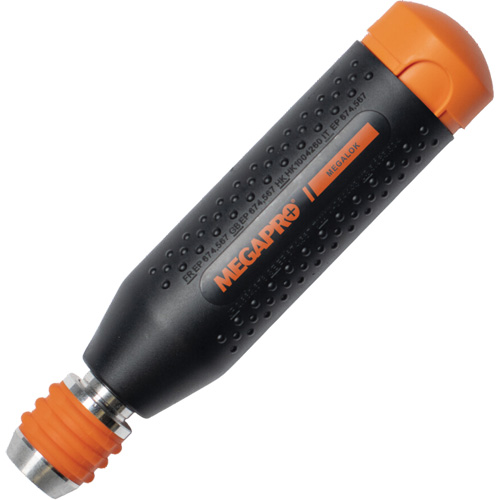 Original MEGALOK 15-in-1 Multi-Bit Screwdriver, 6-3/10" L, Textured Handle O-Max