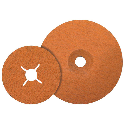 Disque de sablage Coolcut XX, Disque &agrave; sabler Coolcut XX, Oxyde d'aluminium/C&eacute;ramique, 24, 4-1/2" Dia x 7/8" Arbre O-Max