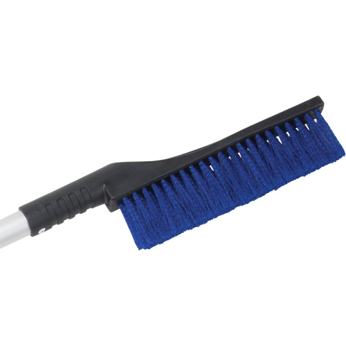 Brosse &agrave; neige tr&egrave;s longue, lame Polypropyl&egrave;ne, 34" Longueur, Bleu O-Max