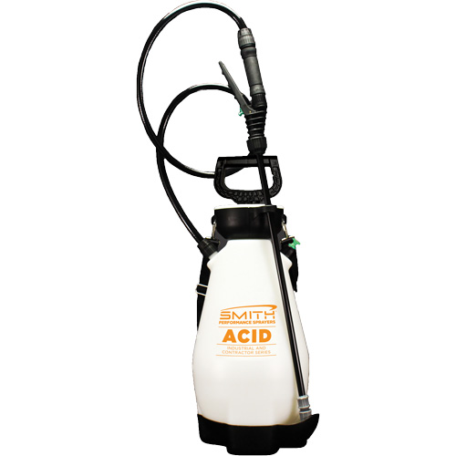 Industrial & Contractor Series Acid Compression Sprayer, 2 gal. (9 L), Polyethylene, 21" Wand O-Max